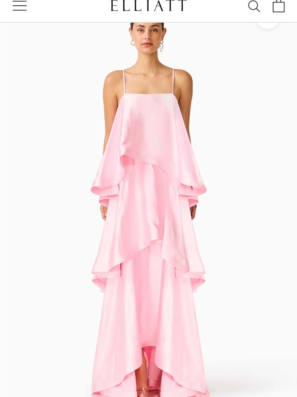 Elliatt Tilly Ruffle Maxi Dress
